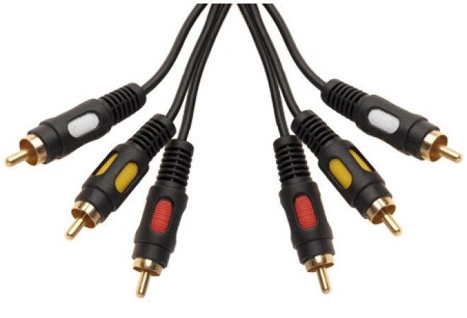 ШНУР 3 RCA-3 RCA 3м Gold Premier