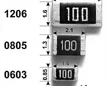 22 Ом (0603) «1036»