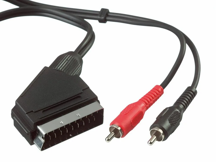 ШНУР SCART-2 RCA 2.0 М